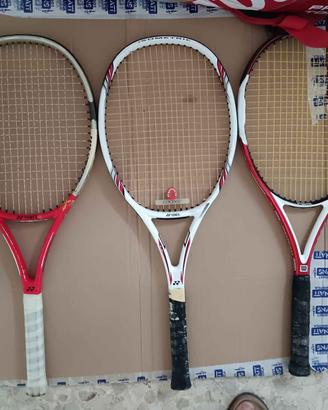 Racchette tennis yonex e wilson