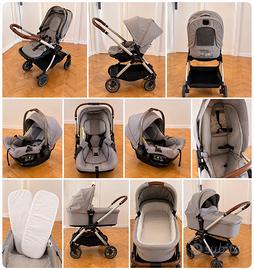 Trio Nuna TRIV completo + base ISOFIX