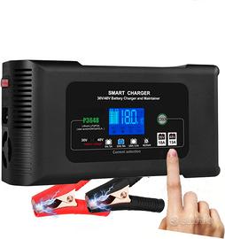 Caricabatterie 36V/48V 18A LiFePO4/AGM/Piombo-acid