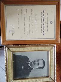 Ex Regia Aeronautica Brevetto+Foto