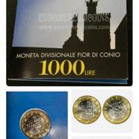 1000 lire San Marino 1997. in folder originale, Bi