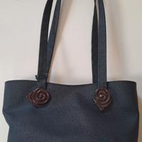 Borsa Nannini blu notte