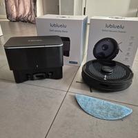 Robot aspirapolvere e lava pavimenti. 