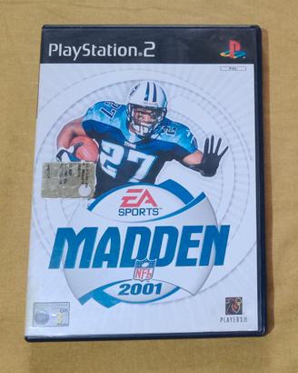 Madden NFL 2001_PS2 PlayStation 2 PAL_solo inglese