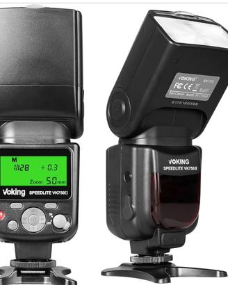 Flash compatibile per canon voking