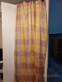 coppia tende in organza per portafinestra