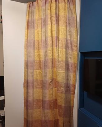 coppia tende in organza per portafinestra
