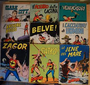 Zagor 1 e altri 8 anni ’70 (danneggiati)