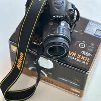 Nikon D5500  + obiettivo 18 -55 mm f/3.5-5.6Gll