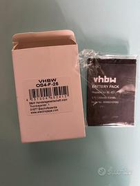 Batteria VHBW per cellulare 1300mAh, 3,7V 
