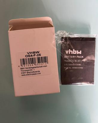 Batteria VHBW per cellulare 1300mAh, 3,7V 