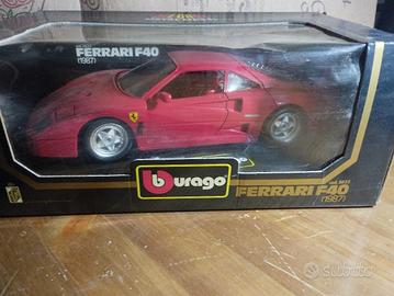 FERRARI F40 1987 scala 1/18