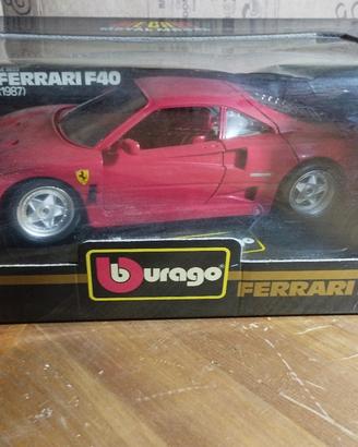 FERRARI F40 1987 scala 1/18