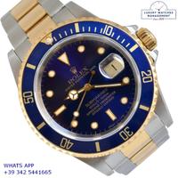 Rolex Submariner Date 16613 blue tritium dial 1991
