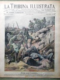 La Tribuna Illustrata 8 Luglio 1917 Austriaci WW1