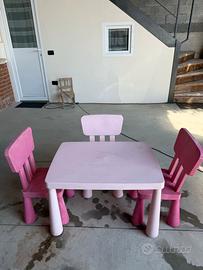 tavolino con sedie ikea