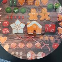 Alzatina natalizia Brandani nuova