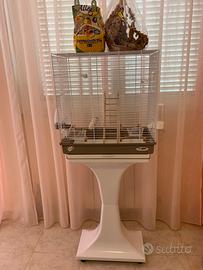 Gabbia per pappagallini.