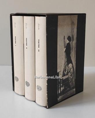 Bertolt Brecht, TEATRO, Einaudi, 1963 (3 voll.)