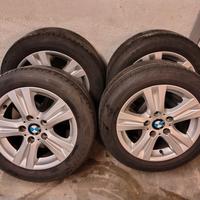 cerchi in lega BMW serie 1 -2008+gomme al 60%