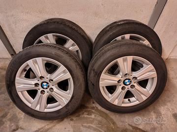 cerchi in lega BMW serie 1 -2008+gomme al 60%