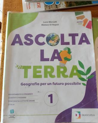 Libro di testo SCUOLA MEDIA  Ascolta la terra 1