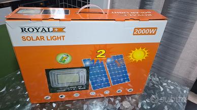 FARO A LED 2000W IP67 COMPLETI DI 2 PANNELLI 