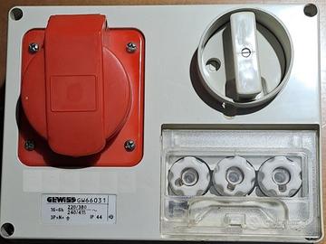 PRESE  INTERBLOCCATE  GEWISS  GW  66031