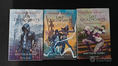 trilogia romanzi Assassin's Creed the last descend