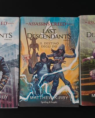trilogia romanzi Assassin's Creed the last descend