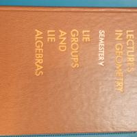 Lectures in Geometry - Lie Groups and Lie Algebras