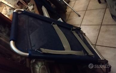 Lettino sdraio alluminio