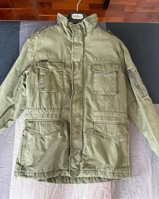 Giacca militare Superdry uomo verde