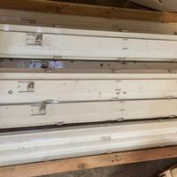 PLAFONIERE INDUSTRIALI A NEON - MISURE 155 X 15