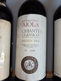 Aiola Chianti Classico riserva 1983 numerato