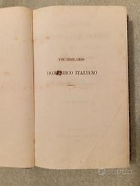 vocabolario domestico italiano