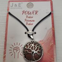 COLLANA NUOVA ALBERO DELLA VITA PIETRA NATURALE