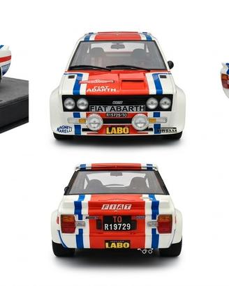 Top Marques Fiat 131 Abarth #9 winner Sanremo 1:18