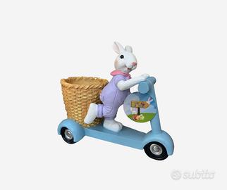 Coniglio decorativo in poliresina