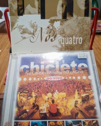 CD Chiclete musica brasiliana) e NOS QUATRO