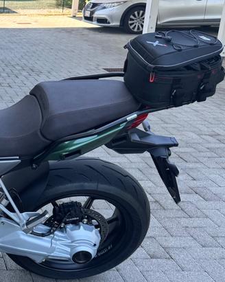 Portapacchi Hepco Moto Guzzi V100 + Borsa