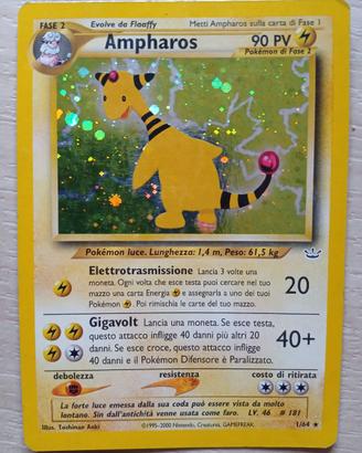 Carte Pokemon - Ampharos 2001