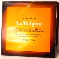 GIACOMO PUCCINI LA BOHEME ; Box doppio LP con inse