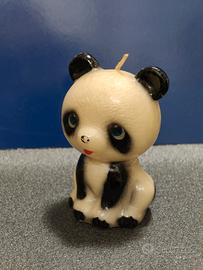 candela a forma di panda