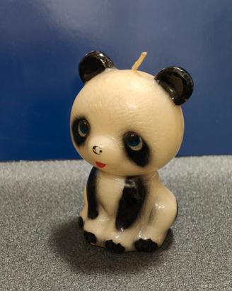candela a forma di panda "Trinacria Candles"