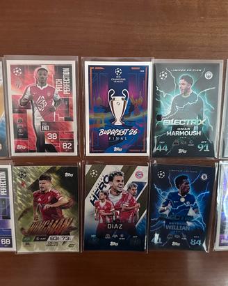 Carte Topps Champions League insert Electrix, Hero