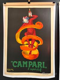 Manifesto Campari Spiritello Bitter ORIGINALE ‘21
