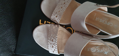 Sandalo beige 40 camomilla