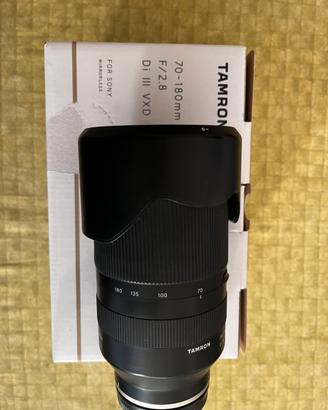 Zoom Tamron 70-180mm f.2.8 DI III VXD per Sony E