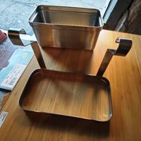 VASCA PER ACCESSORI IN ACCIAIO IKEA GRUNDTAL 